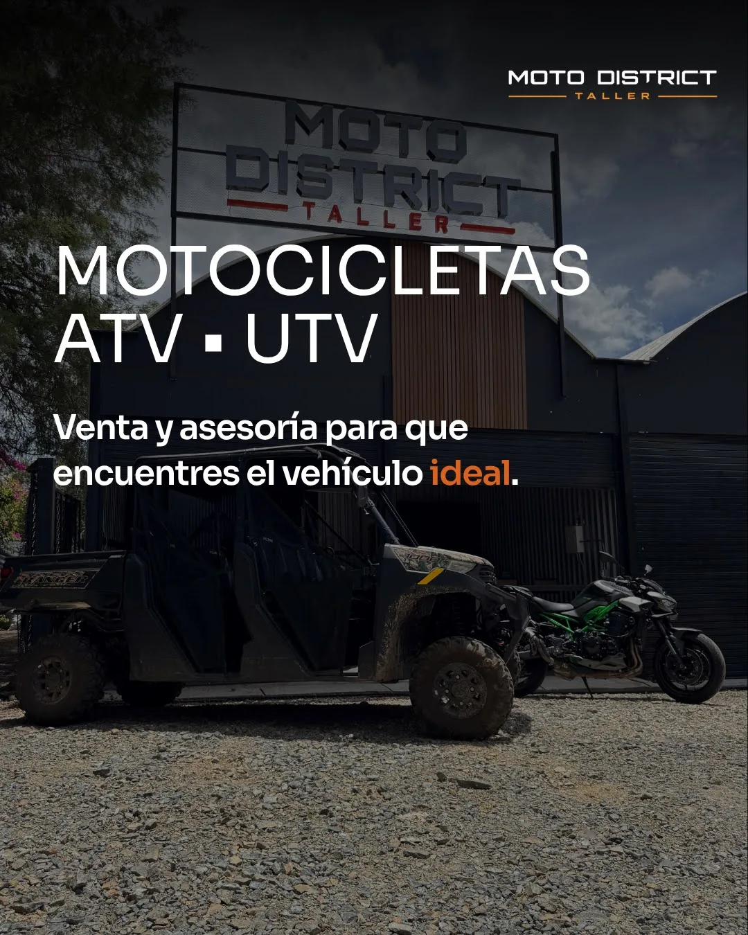Venta de motos, ATV y UTV