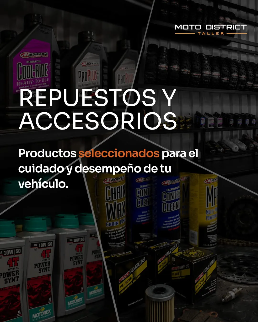 Repuestos y accesorios de calidad
