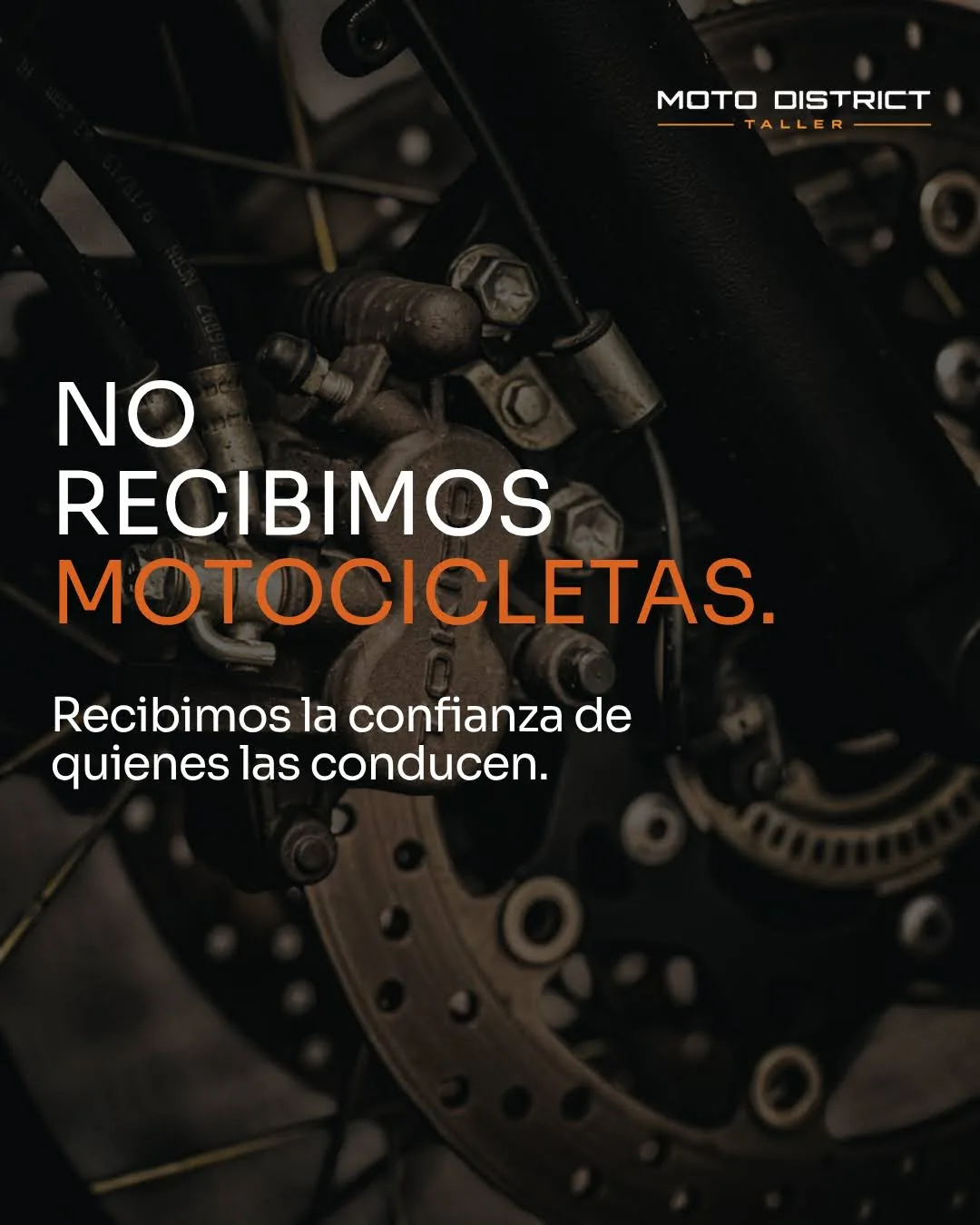 Detalle de sistema de frenos